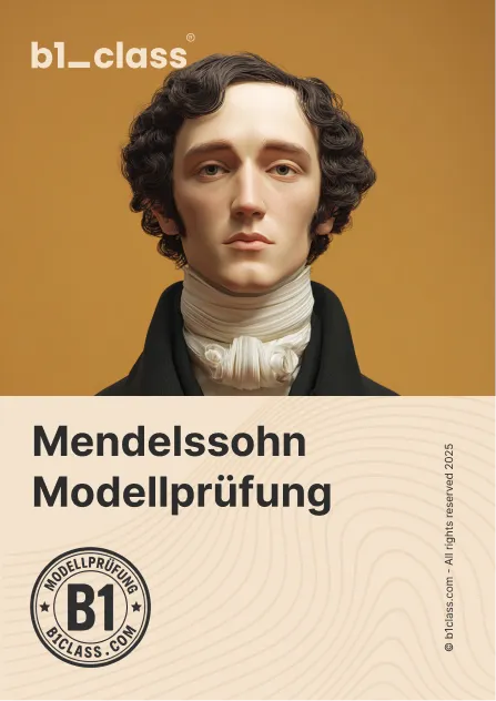 Mendelssohn — Goethe B1 model test