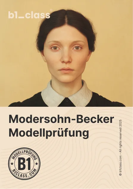 Modersohn-Becker — Goethe B1 model test